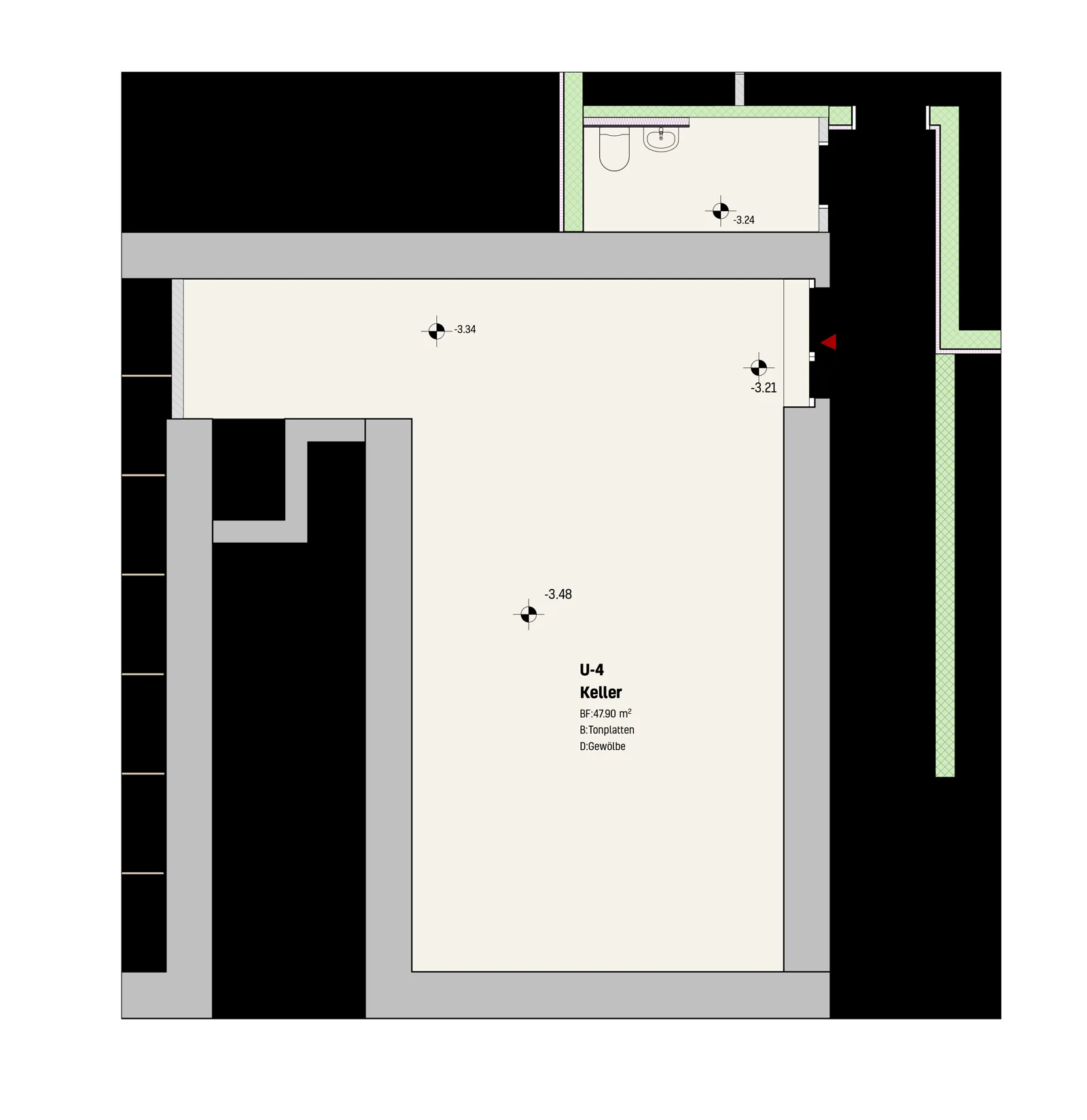 517 Gewölbekeller UG_Plan