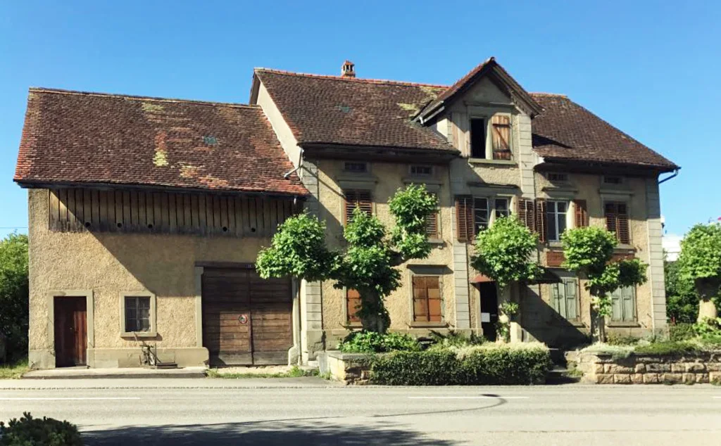Historische Ansicht des Kolonialwarenhauses vor dem Umbau