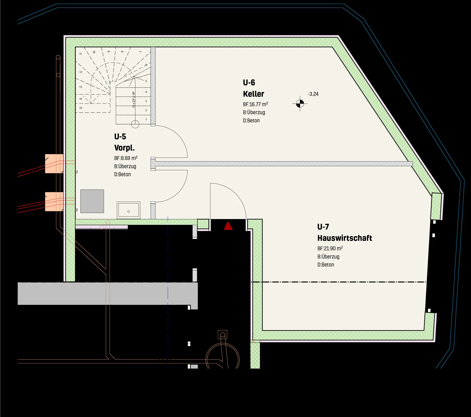 489 3 12 Zi-MaisonettwohnungUG-Plan